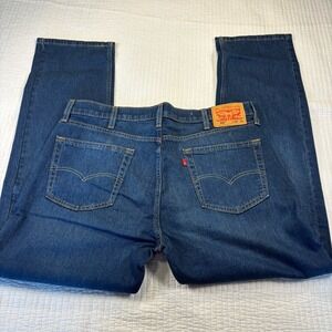 Levi's‎ Jeans 505 Mens 38x32 Regular Medium Blue Denim Stretch NWT Straight